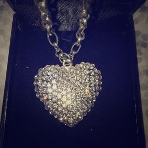 Swarovski heart necklace