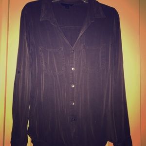 Rock and republic purple/grey button shirt.