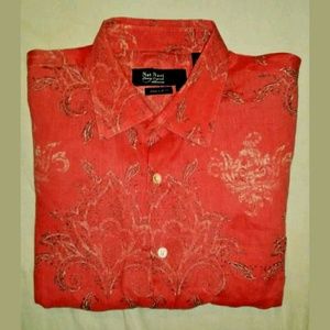 Nat Nast American Fit Buttoned Shirt Coral