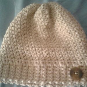 Hand made crochet slouchy