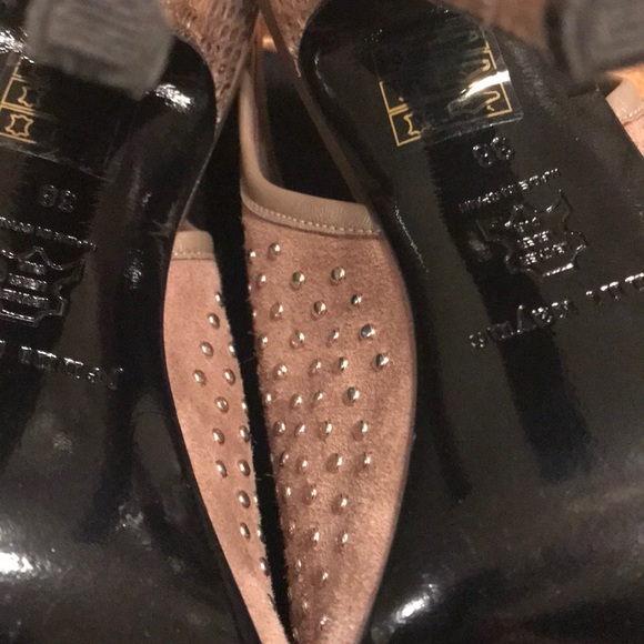 Brand is Jenni Kayne. Peep toe heel. - Picture 5 of 8