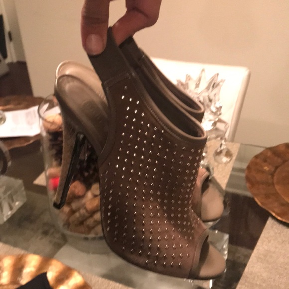 Brand is Jenni Kayne. Peep toe heel. - Picture 8 of 8