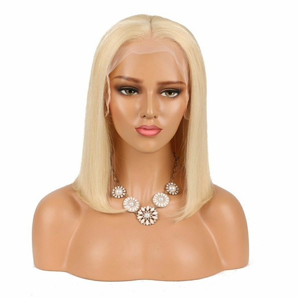 Blonde Glueless Preplucked LaceFront Wig