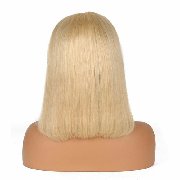 Blonde Glueless Preplucked LaceFront Wig main image 5