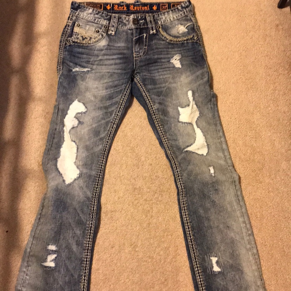 Men’s Rock Revival Jeans