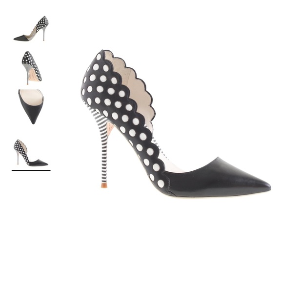 Sophia Webster for J. Crew Polka Dot D’orsay Pumps - Picture 1 of 6