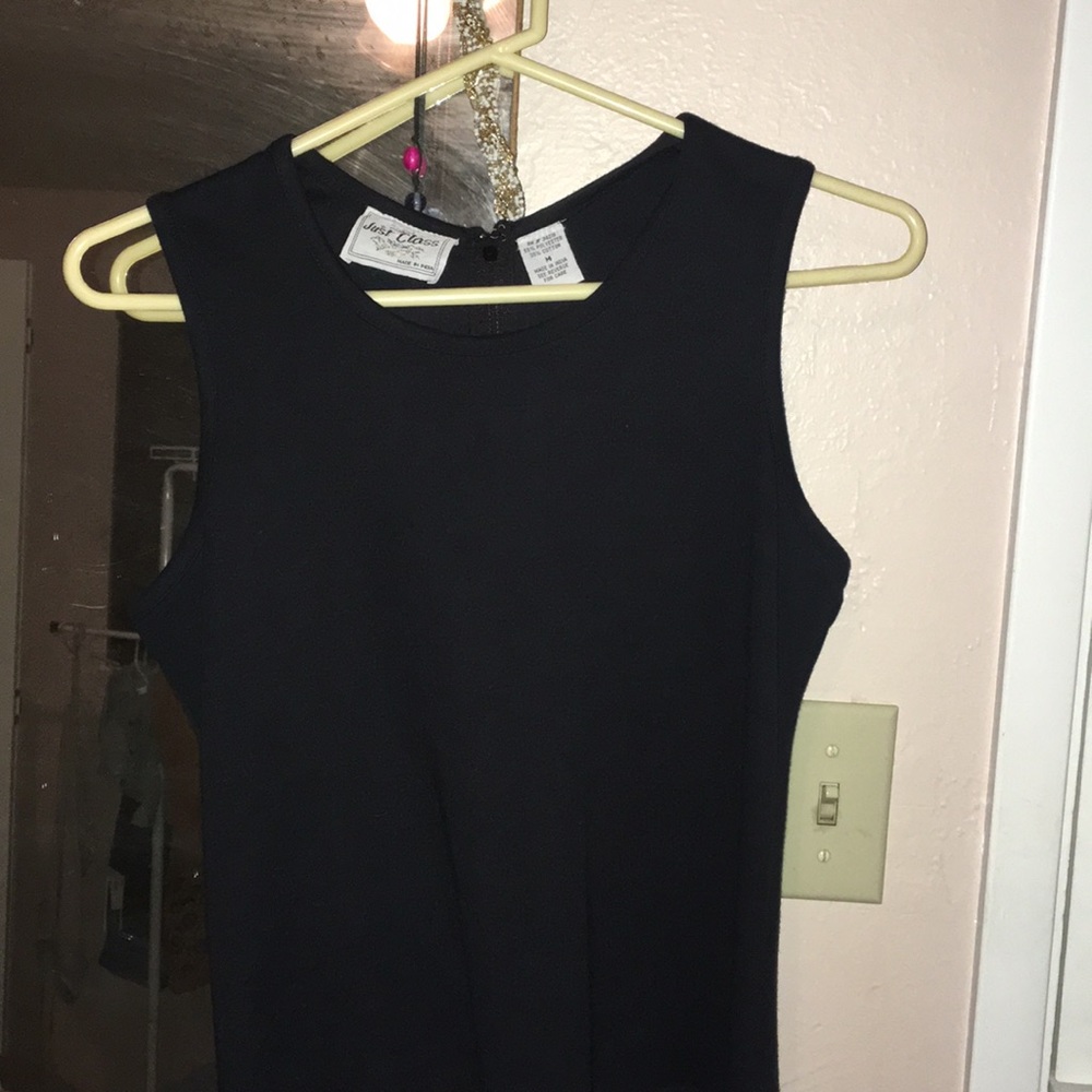 Navy blue squort dress