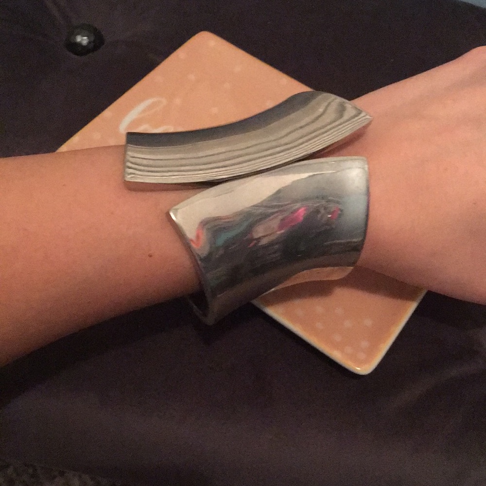 Silver express bracelet