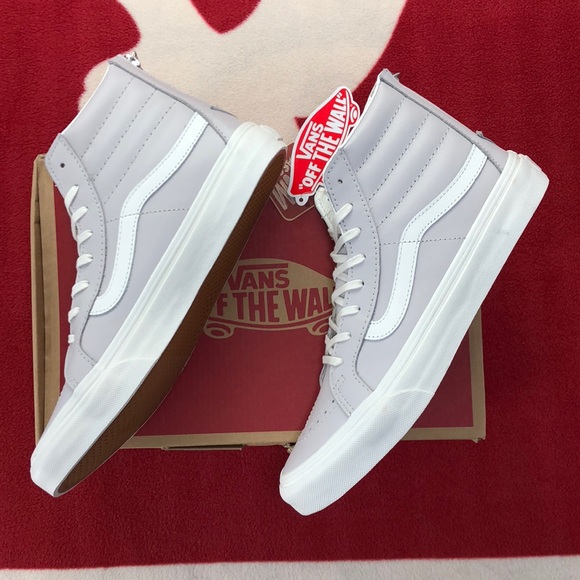 Vans Sk8-Hi Leather Slim Zip Wind Chimes’ - Picture 2 of 7