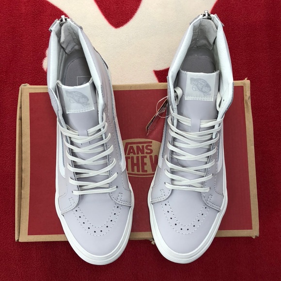 Vans Sk8-Hi Leather Slim Zip Wind Chimes’ - Picture 3 of 7