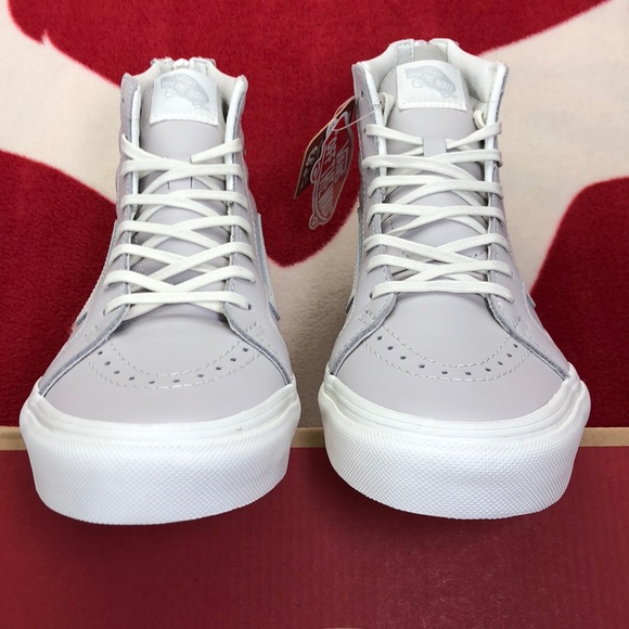 Vans Sk8-Hi Leather Slim Zip Wind Chimes’ - Picture 4 of 7