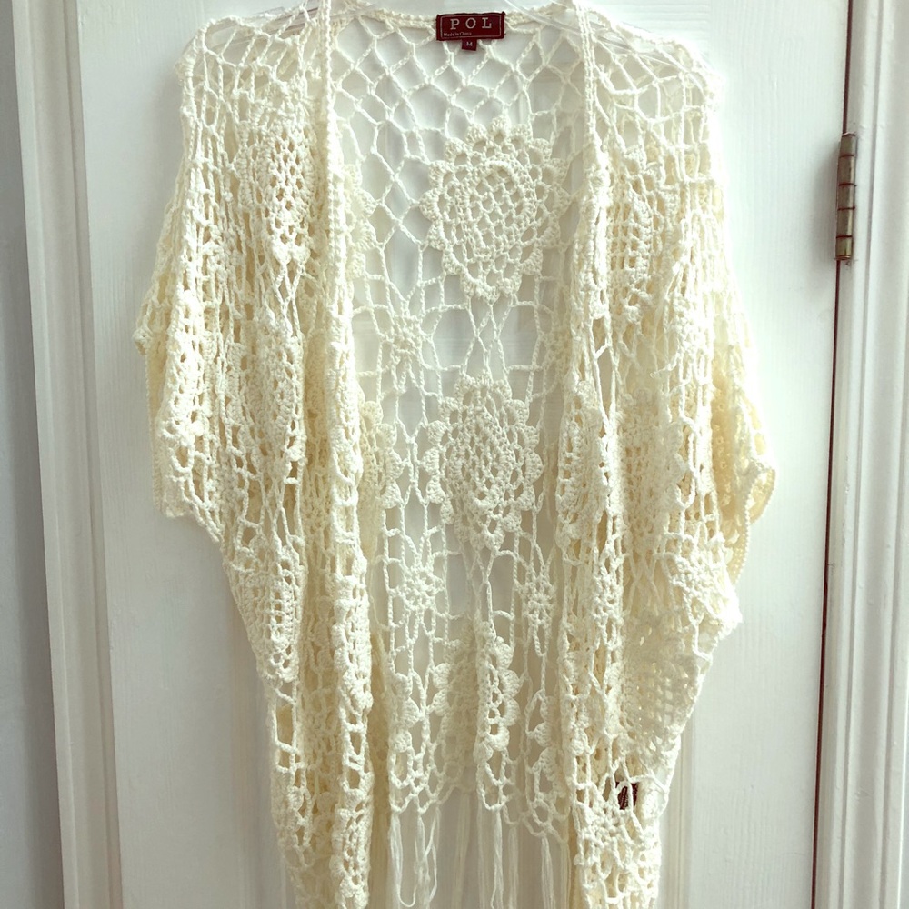 Boutique crochet kimono
