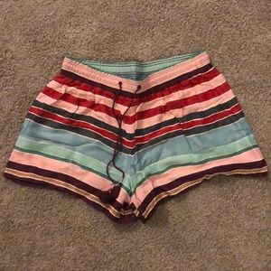Ann Taylor LOFT Cabana Drawstring Shorts, M, NWT