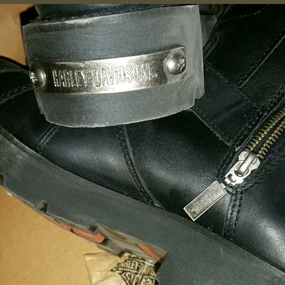 HARLEY DAVIDSON SIDE LIGHT BOOTS / Mad Max Motorcy - Picture 8 of 8