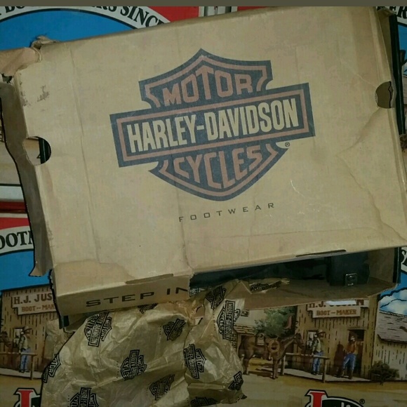 HARLEY DAVIDSON SIDE LIGHT BOOTS / Mad Max Motorcy - Picture 5 of 8