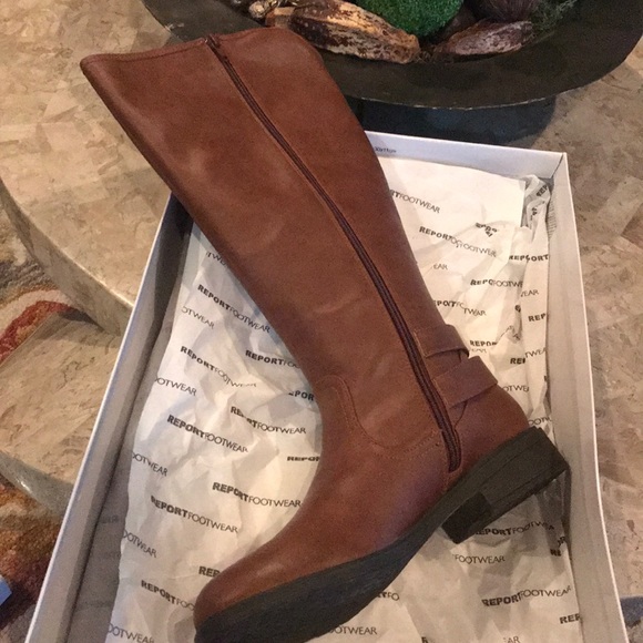 Women’s Boots NEW Brown/Cognac Size 8 - Picture 3 of 4