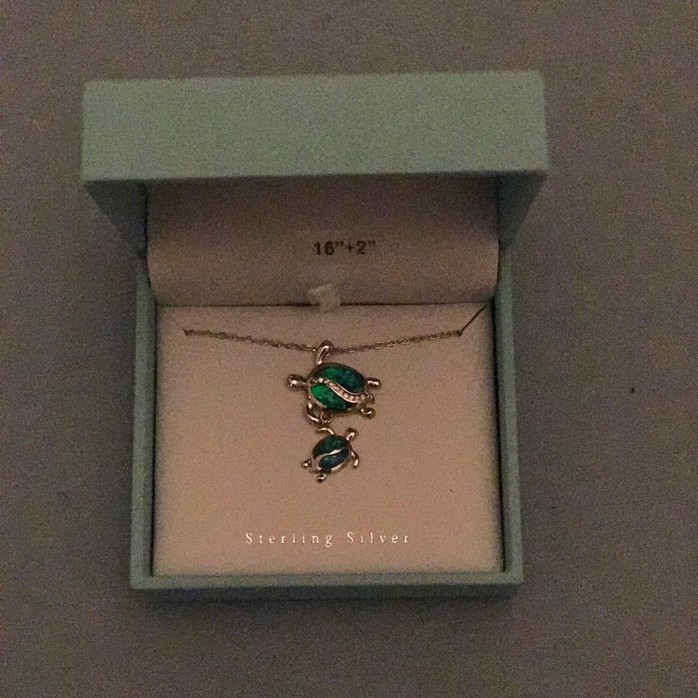 BNIB beautiful turtle necklace!