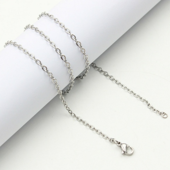 Stainless Steel Heart Essential Oil Necklace Hypoallergenic Aromatherapy NEW - Picture 5 of 8