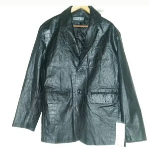 Genuine leather blazer ( Matrix ) by Stacey Adams