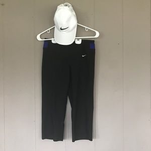 Nike pro set leggings and hat