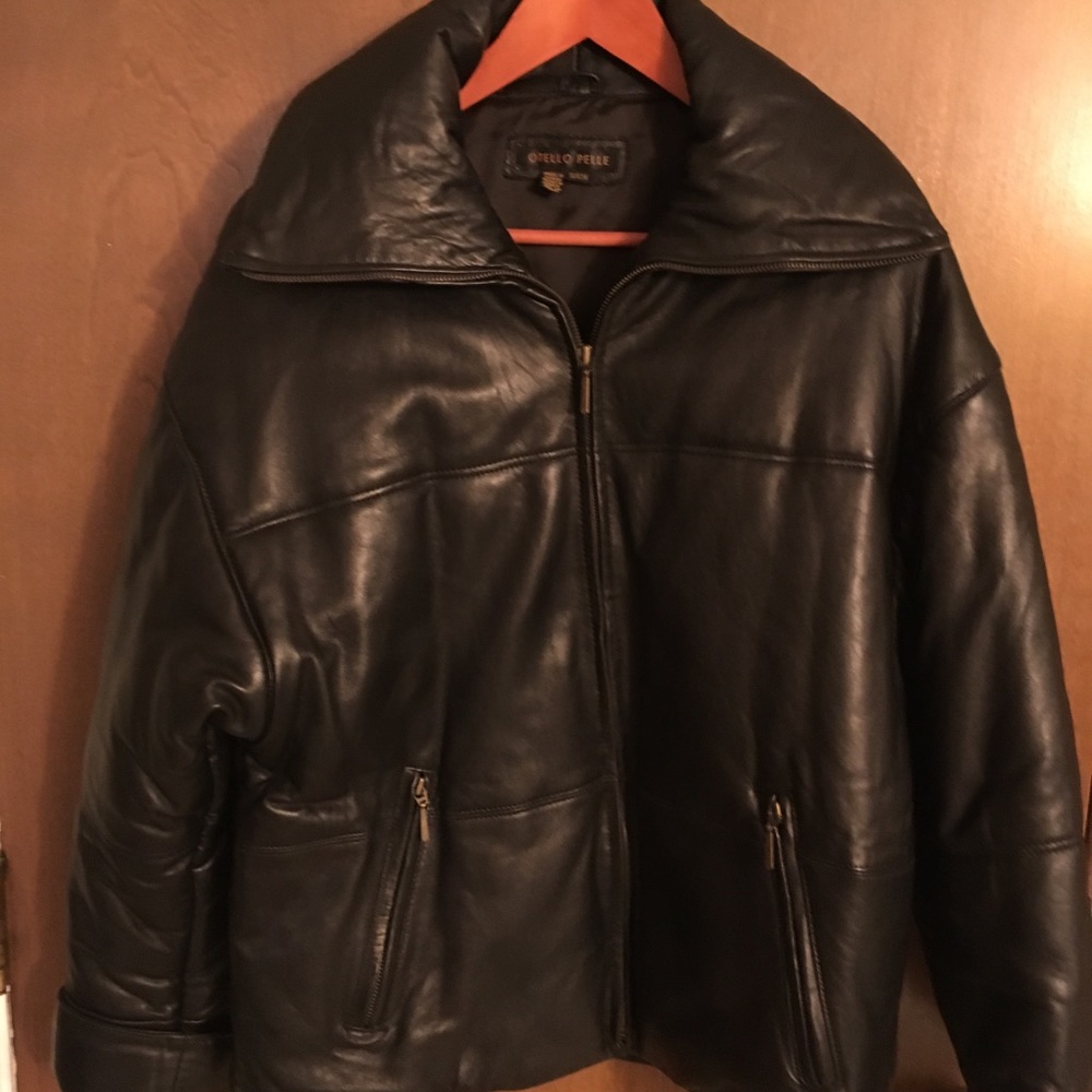Women’s Black Leather Jacket