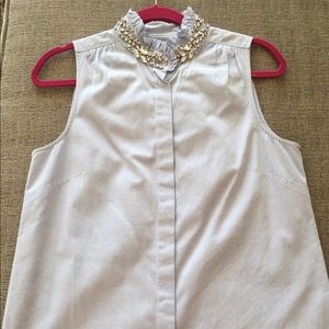 J Crew Tilda Rinestone Blouse