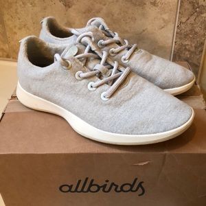 Allbirds Wool Runners women’s shoes, birch size 10