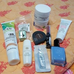 10 piece lot of clinique, BB, Almay and others