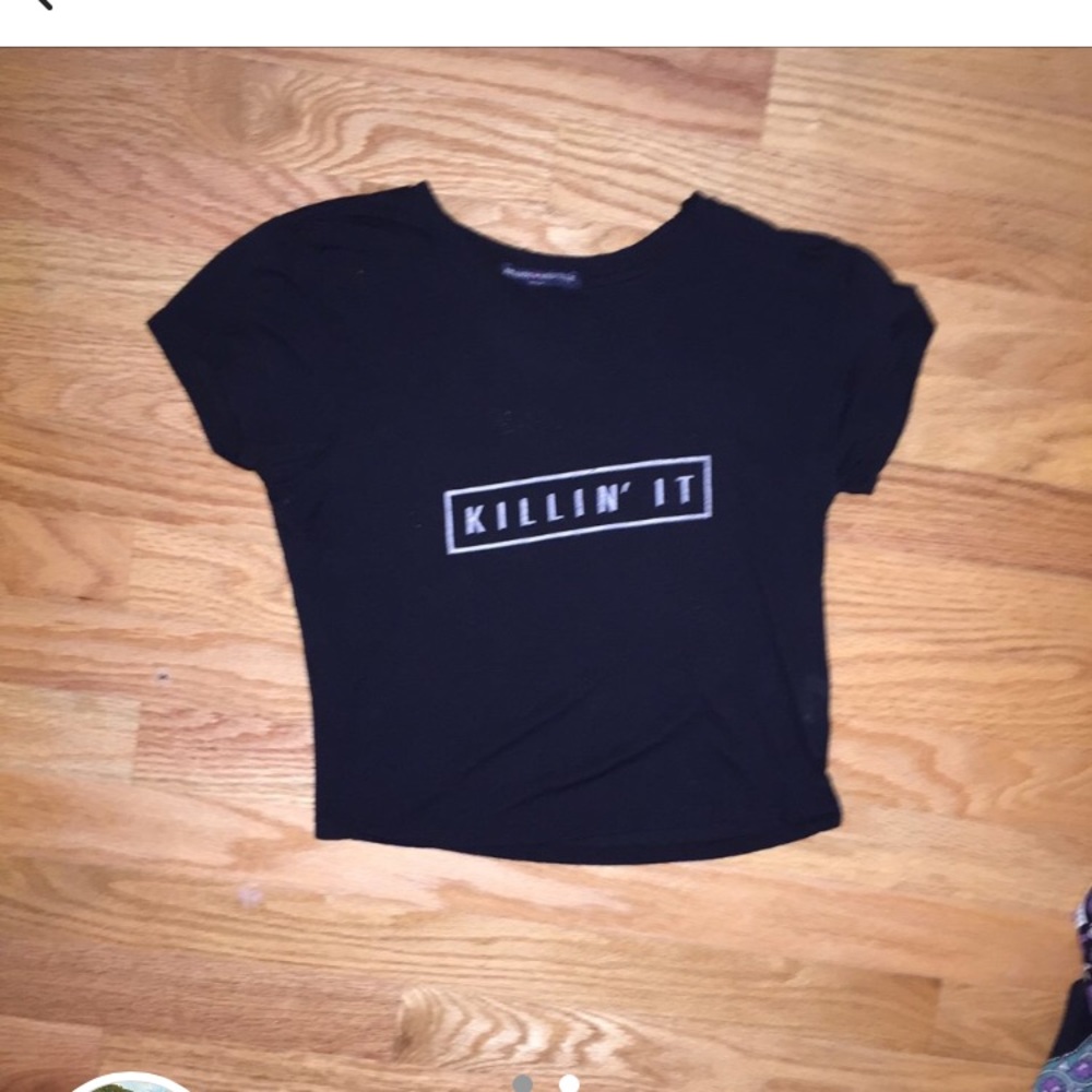 Killin it crop top