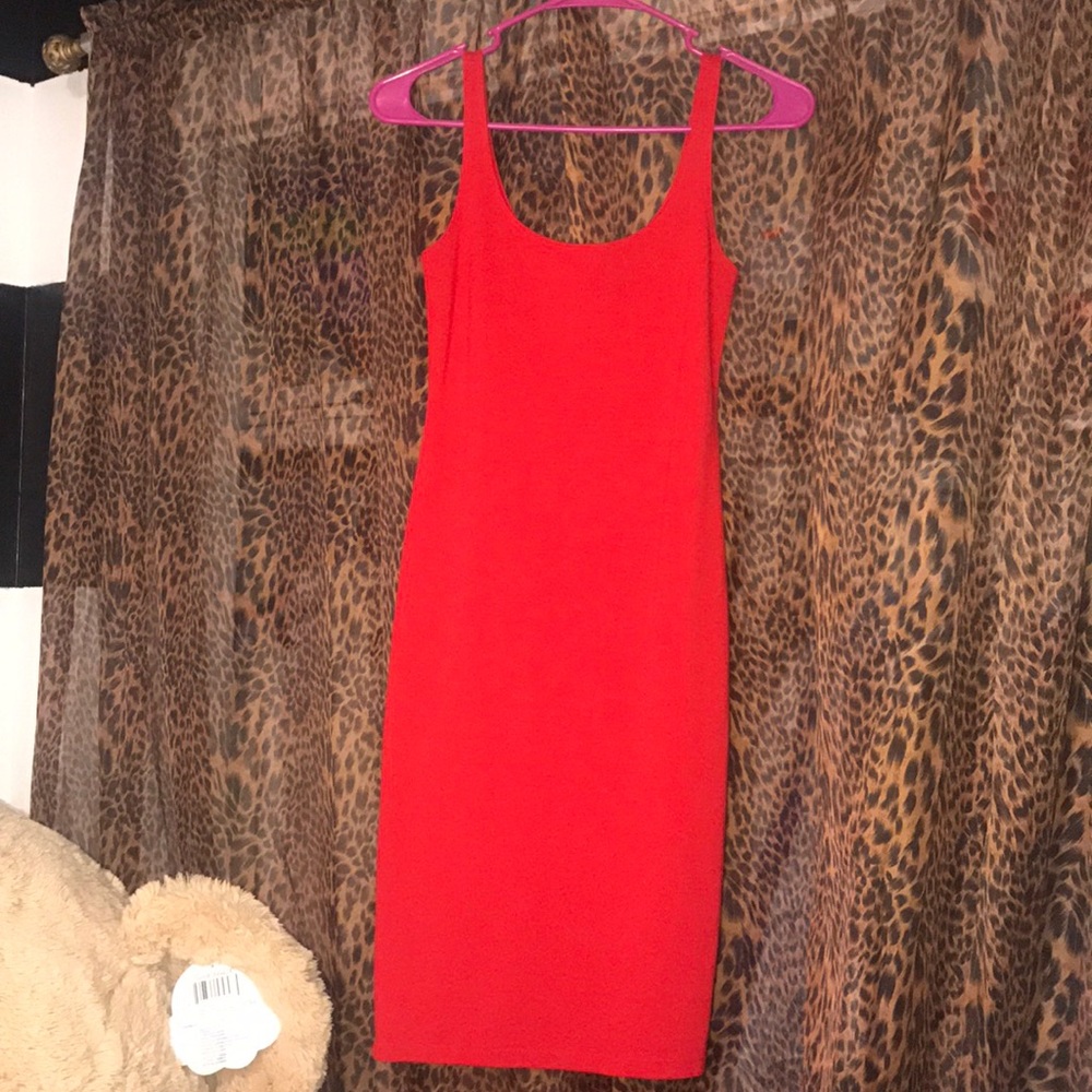 Red Bodycon dress