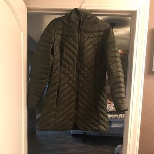 North face green jacket