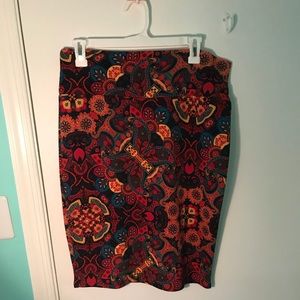 Lularoe Cassie skirt large euc