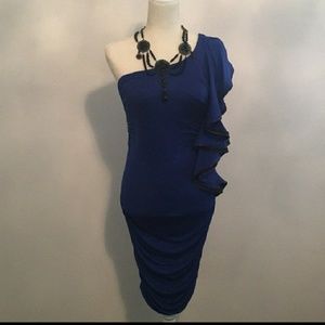 Sexy one shoulder dress