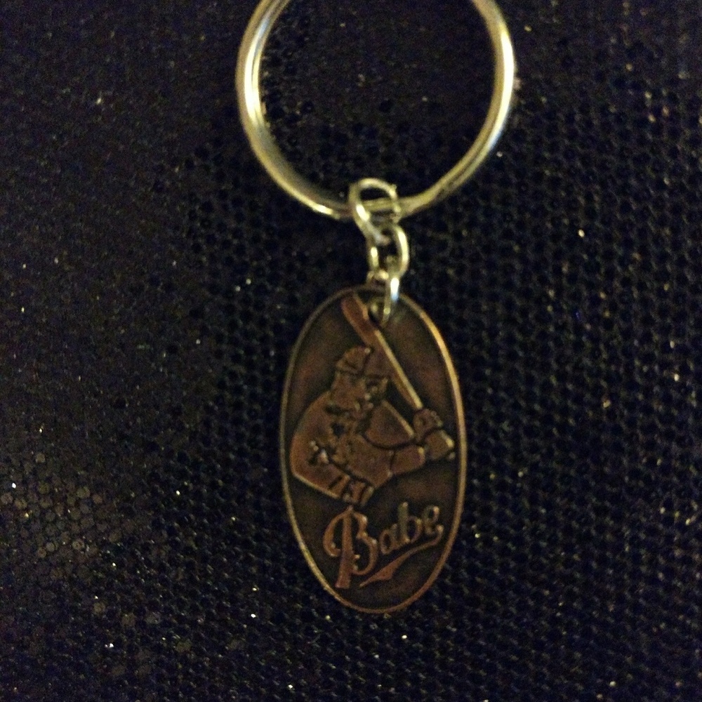 NWOT Babe Ruth Keychain