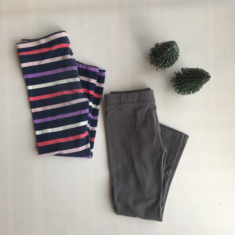 Set of 2 pairs of leggings (Baby Gap and Old Navy)