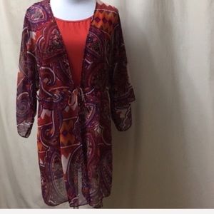 ✨$10 SALE - CAbi Sheer Wrap - NWOT