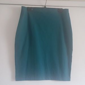 Teal skirt