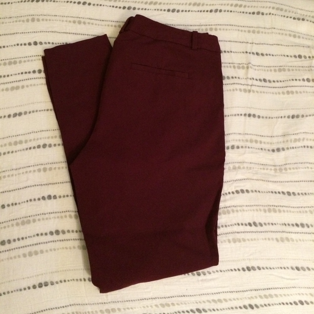 Exact Stretch tapered leg dress pants
