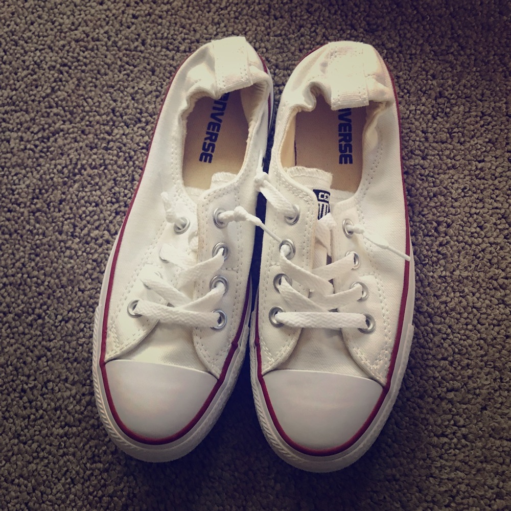 White Converse Sneakers Size 7 new in box