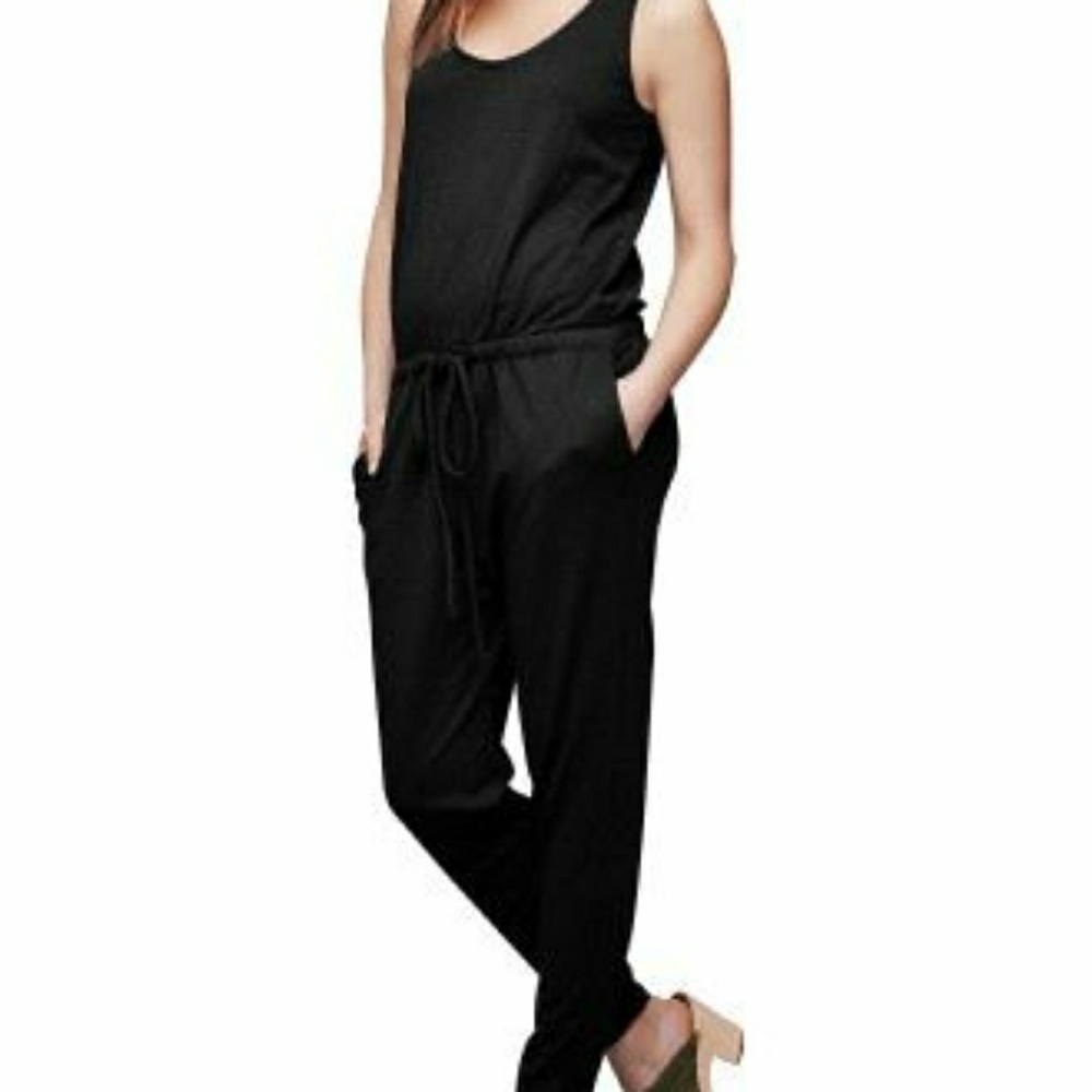 Jersey Tank Jumpsuit - L