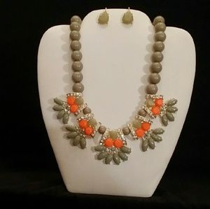 Smoked Statement Necklace