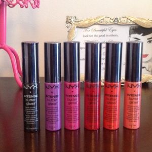NYX Intense Butter Gloss set