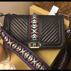Jacquard Love Crossbody Bag by Rebecca Minkofff