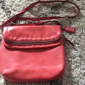 Relic crossbody bag orange