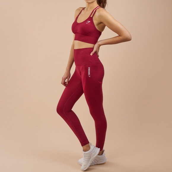 Gymshark Seamless M beet marl - Picture 1 of 4