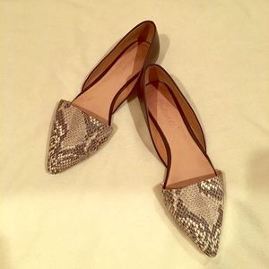 Madewell D'Orsay sz. 7.5. Only worn a few times.