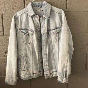 TOPSHOP oversized Moto jacket