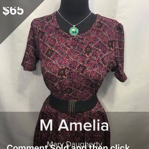 LuLaRoe Amelia dress M... sold