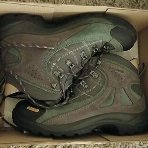 asolo hiking boots worn once