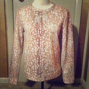 New Aiko Bambi Print Pullover